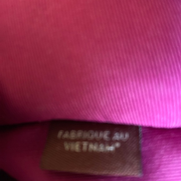 Coach Outlet Backpack Purple Front Pocket Zipper - Picture 11 of 11